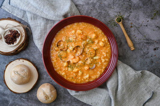 Arroz caldoso marinero