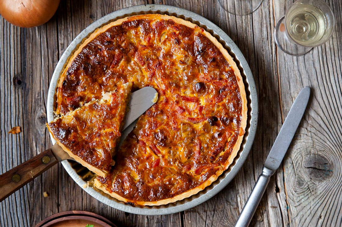 Quiche de cebolla