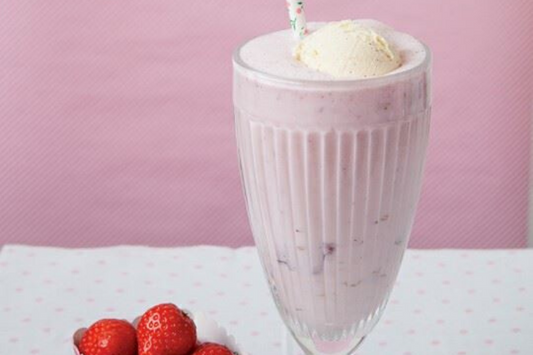 Batido de fresa