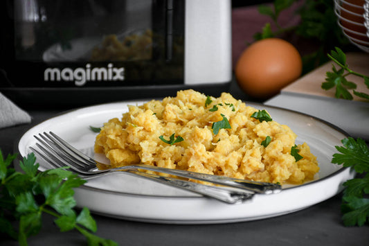 Revuelto de bacalao