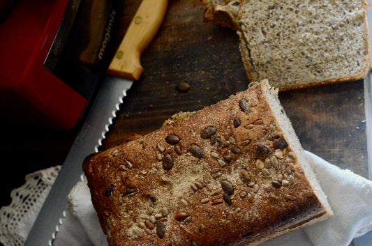Pan de molde con lino magimix