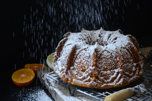 Bundt cake de cítricos y calabaza