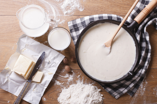 Bechamel sin gluten