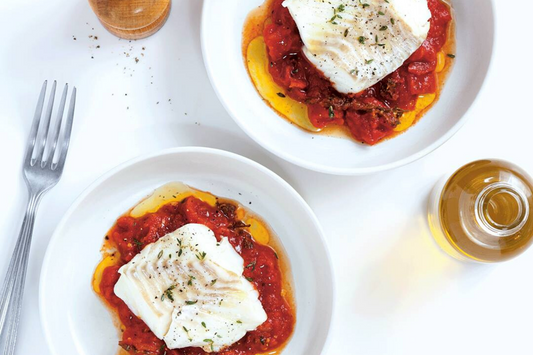 Bacalao con tomate
