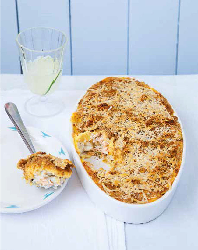 Parmentier de pescado