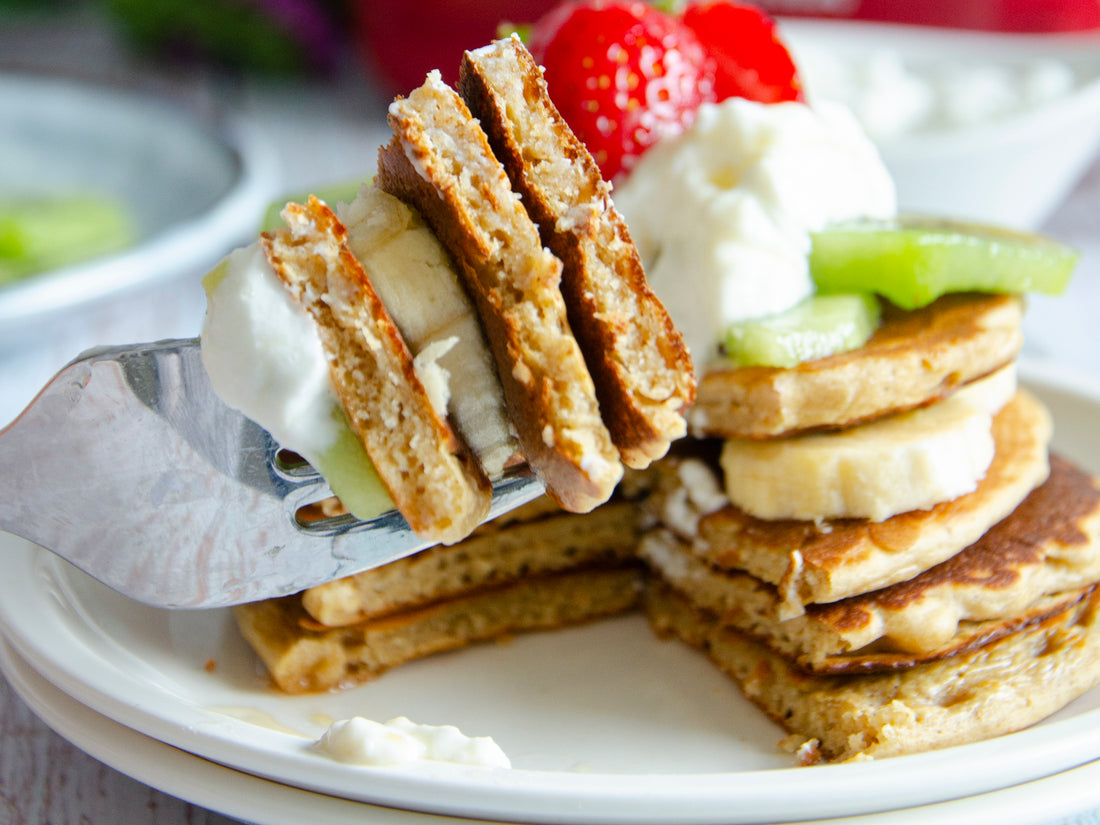 Tortitas de avena con el blender de Magimix